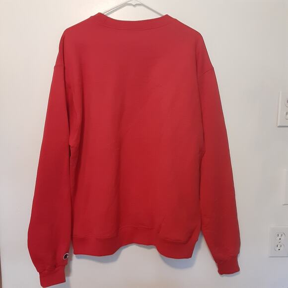 San Diego 619 Crewneck Sweatshirt Mens L Red Champion Eco - Picture 6 of 8